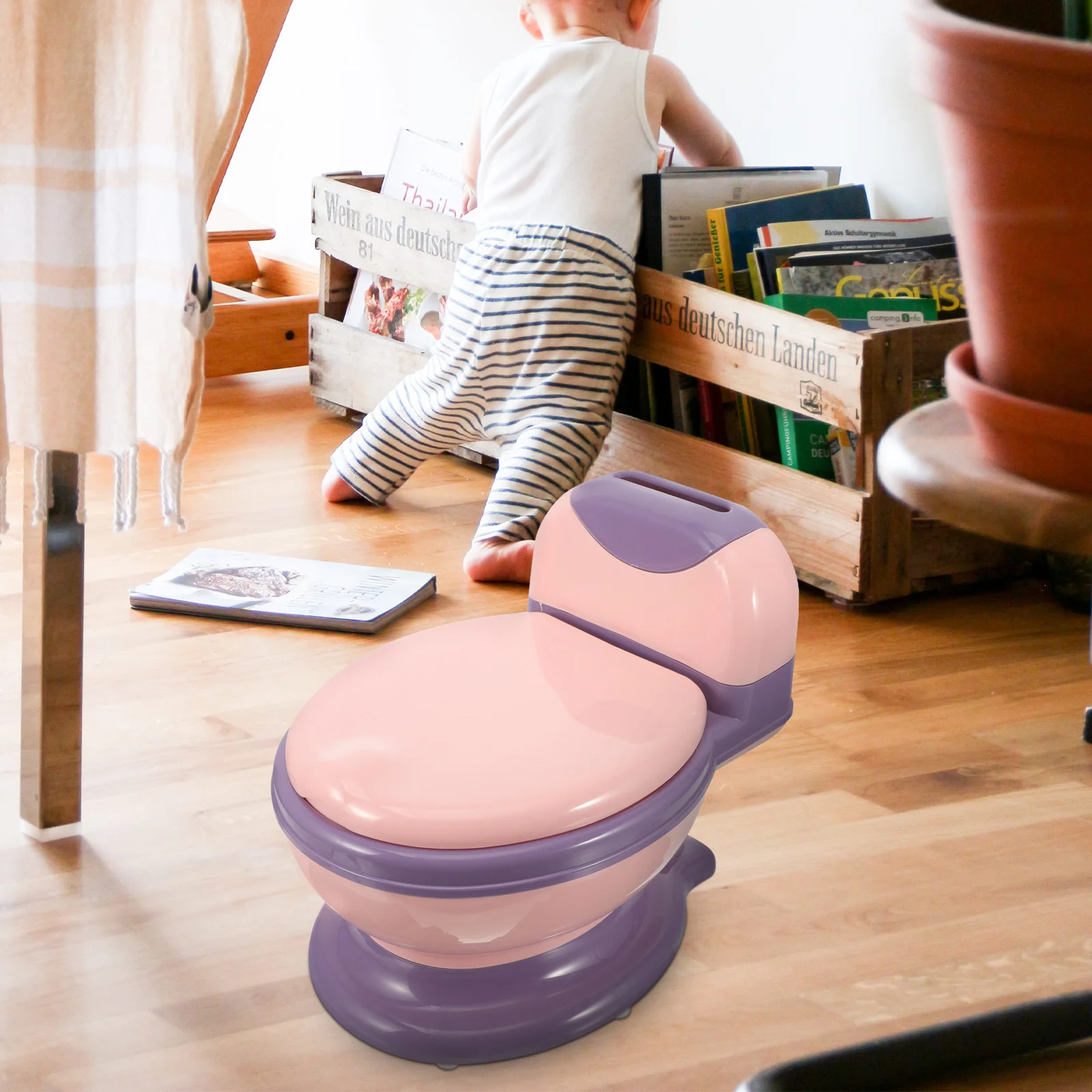 Vaso sanitário realista para treinamento de crianças, assento macio, portátil, para meninos, meninas, crianças, treinamento, itens para bebês recém-nascidos