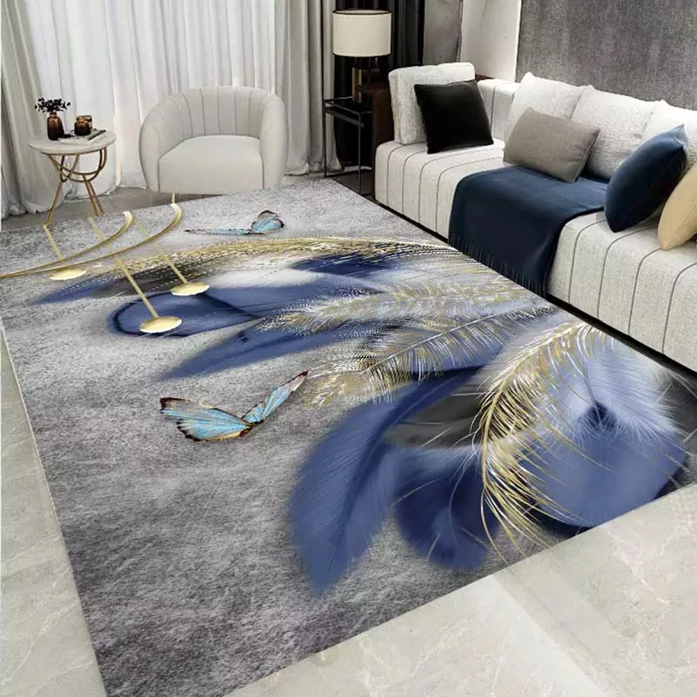 Modern Luxury Carpet for Living Room Decoration Sofa Table Large Area Rugs Bedroom Nonslip Floor Mat House Decorations Alfombras