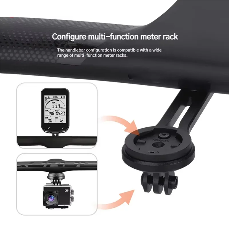 -A25M مقود دراجة الطريق من الألومنيوم 23.8 مم متكامل 400 مم ملحقات ركوب الدراجات خفيفة الوزن