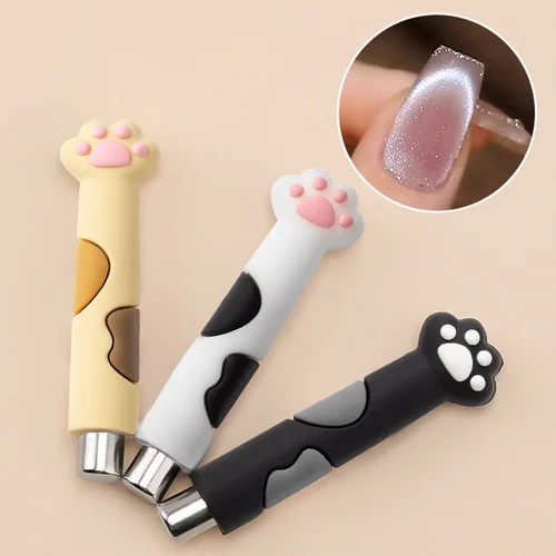 Imagen 1 del producto Barra magnética de doble punta para gato, barniz de Gel UV con decoración artística de uñas, herramientas de diseño de manicura