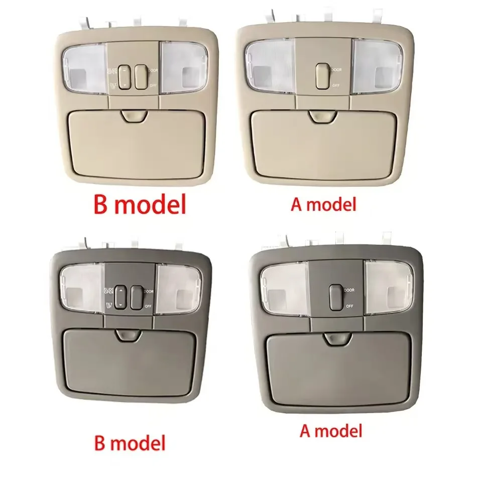 Original Interior Ceiling Light Cover Reading Light Control Panel for Toyota Land Cruiser Prado Lc120 4000 2700, with Sunroof Switch