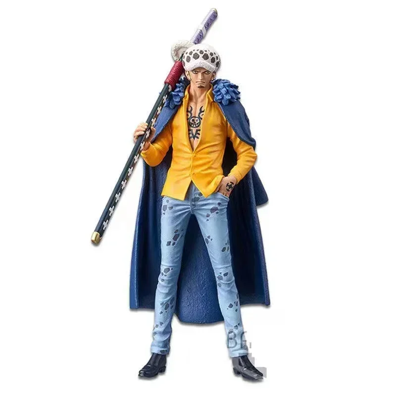 Hot Anime Figure One Piece DXF Wano Country Trafalgar Law PVC Collection Model Dolls Toy For Gift 18cm