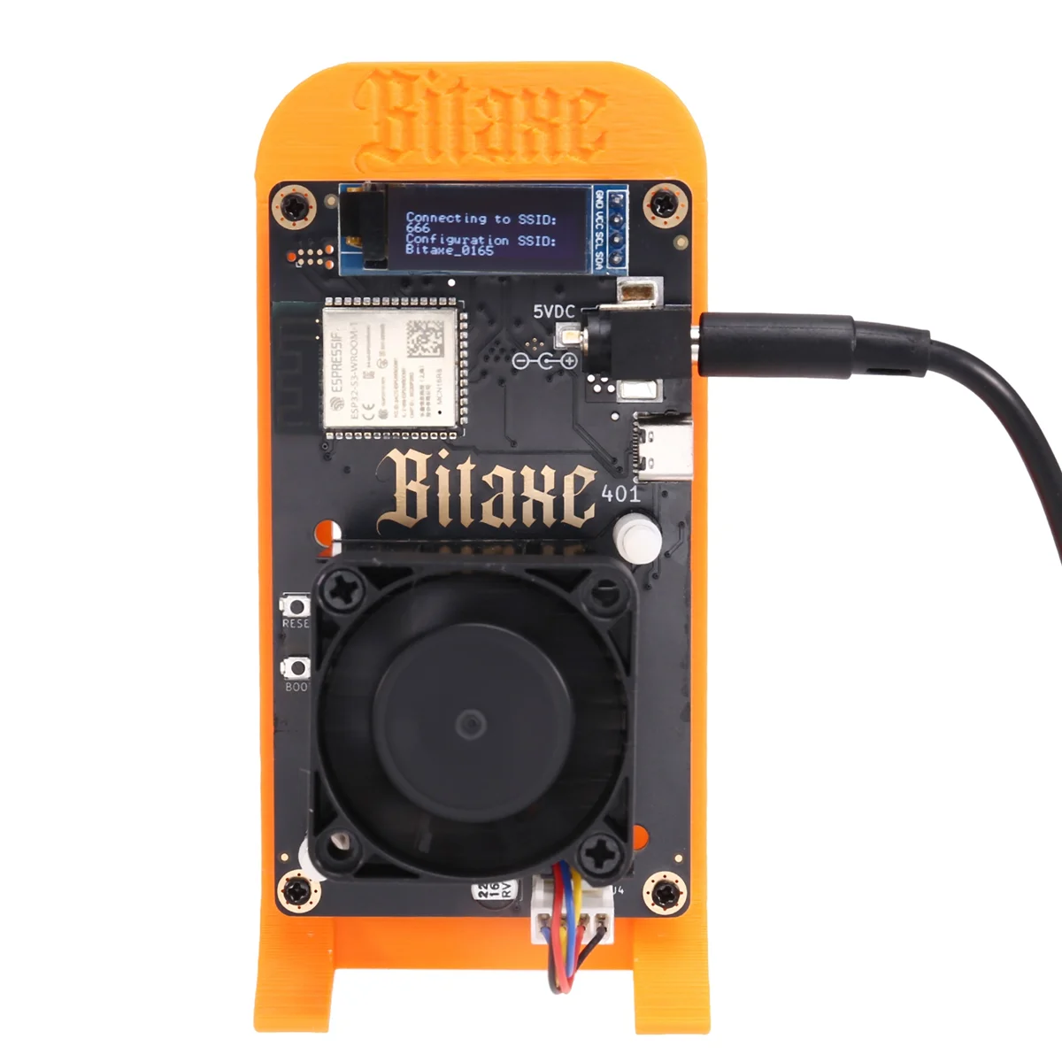 T48C_Bitaxesupra 401 솔로 광부 비트코인 ​​광부(스탠드 영국 플러그 포함)