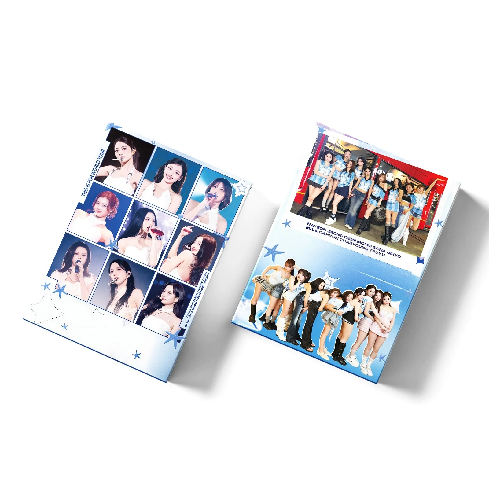 55Pcs Single ALbum Lomo Cards Photocards HD Fans Collection Cards Decorative Stickers Present Gifts