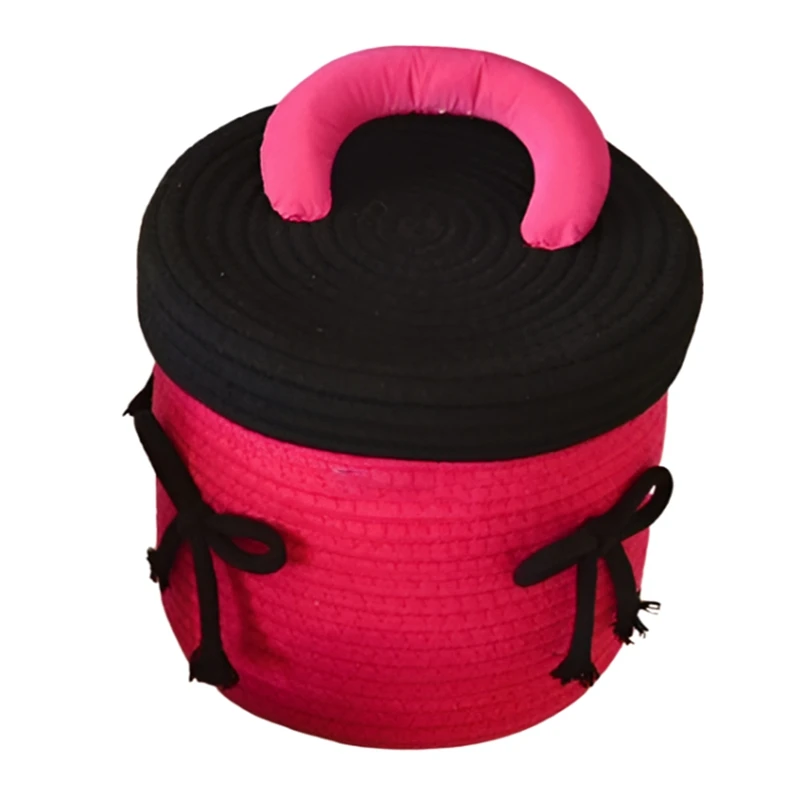 Woven Storage Baskets Living Room Desktop Sundries Storage Baskets Toy Storage Boxes Furniture Decoration Racks