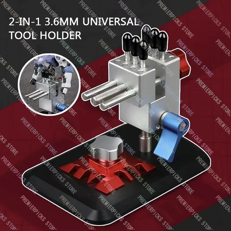 Ua90633 2 In 1 Universal Vise Model Multi-Purpose Precision  Tool Etching Sheet Bending  Diy Accessories