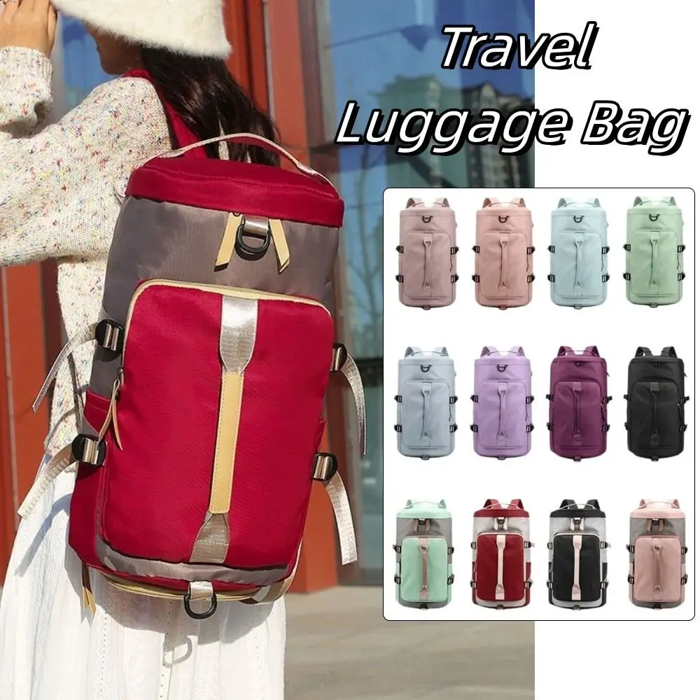 

Multifunctional Travel Luggage Bag Large Capacity Handheld Travel Backpack Lightweight Dry Wet Separation Duffle Bag Swimming