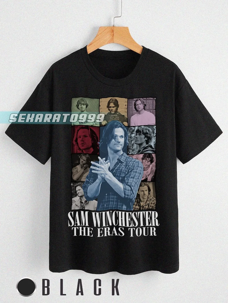 Sam Winchester The Eras T Shirt, Supranatural Shirt, 90s , Jared Padalecki, Unisex Shirt, Gift for friends SW11