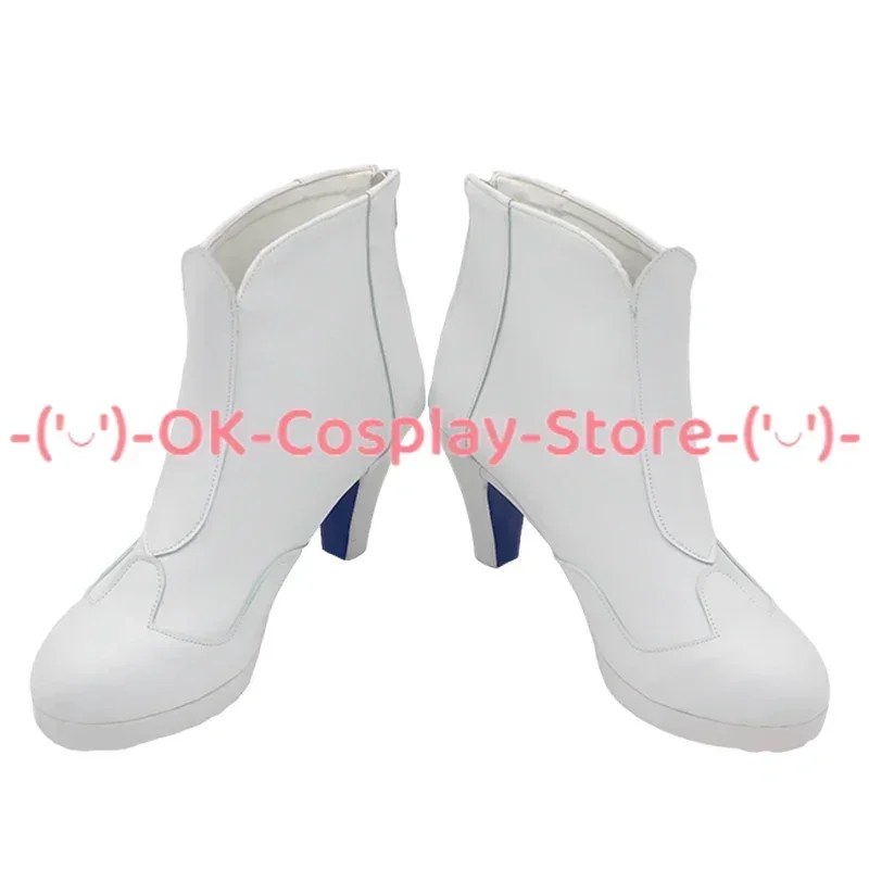 [Custom Made] FGO Saber Morgan Cosplay Shoes PU Leather Shoes Cosplay Prop Halloween Party Boots