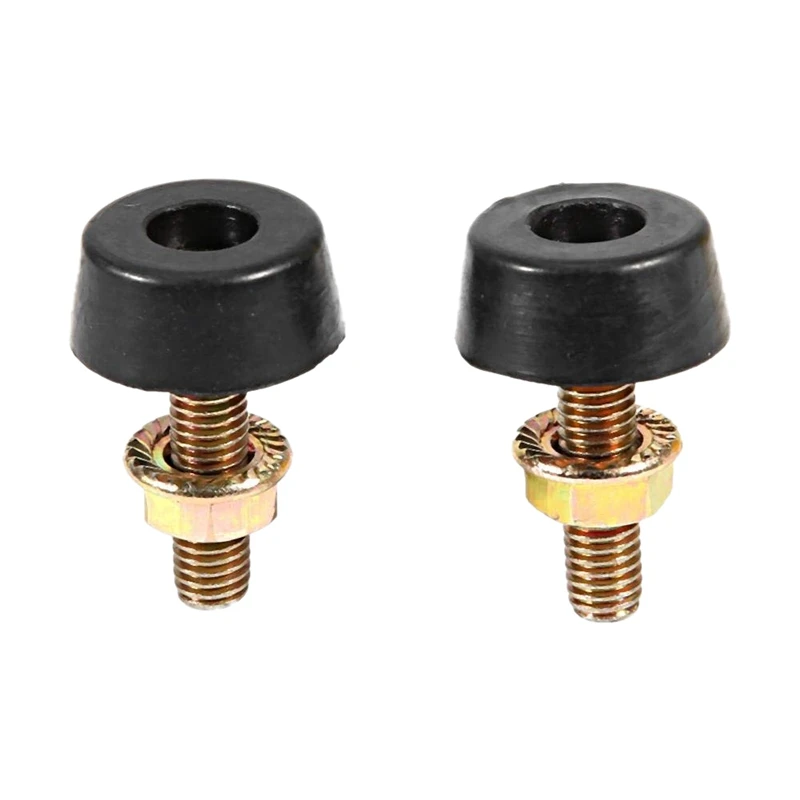 1 Pair Engine Bonnets Bonnet Adjuster Bump Stop Fit For Nissan Patrol GQ For Ford Maverick BSANS1GP-1 62840-H8500 Hood Pins