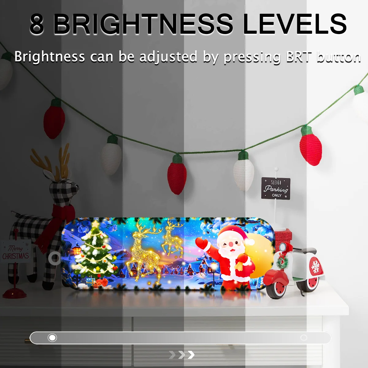 Christmas Ambient Lights Universal RGB LED Interior Atmosphere Lamp Auto Car Signal Light LED Warning Light Fit All Car Styling