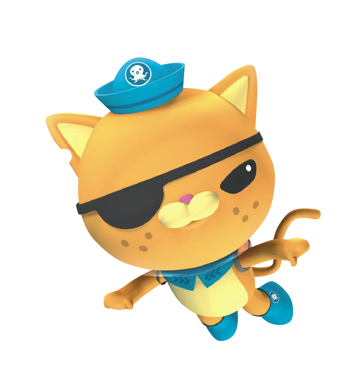 Lovely Iron on Sticker Popular Cartoon Animation Octonauts Children and Youth Creative Customization Cute Charm Clothing Sticker