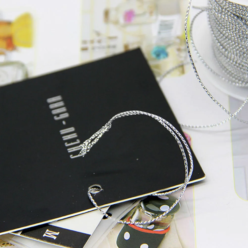 

4 Pcs Bead Tag Rope Beaded Line Beading Thread for Jewellery Making Jewelry Cord