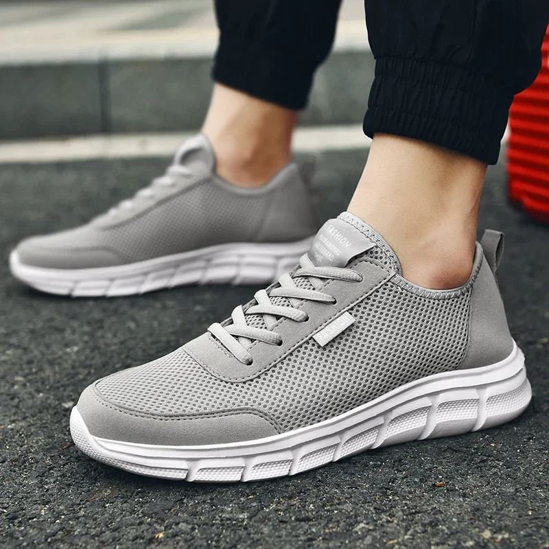 

Summer Lightweight Breathable Sneakers for Men Women Lace Up Mesh Walking Running Shoes Athletic Outdoor Comfortable Casual Shoe