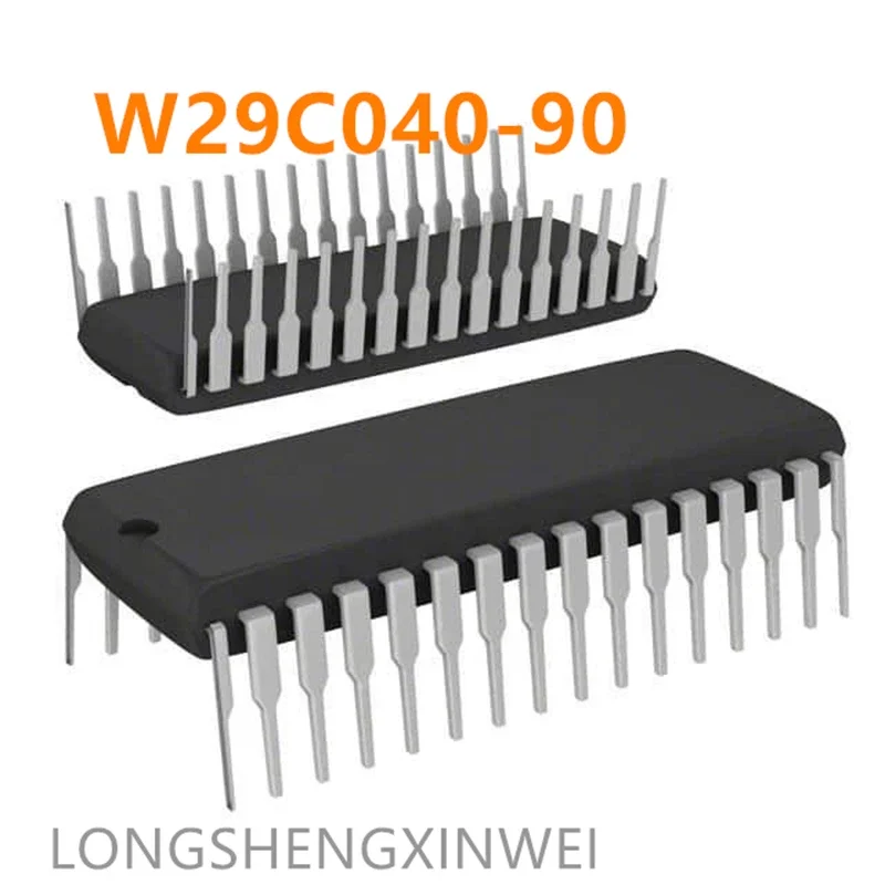 1PCS W29C040-90 W29C040 Direct Insert DIP-32 Memory Chip