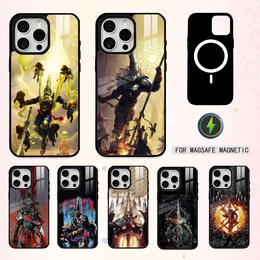 

Чехол для телефона G-Game B-BlasphemouS для iPhone17,16,15,14,13,12,11 Plus, Pro Max, магнитный для беспроводной зарядки Magsafe