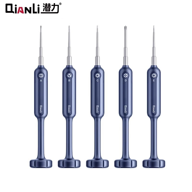 Qianli 2D صلابة عالية طقم مفك محدب الصليب توركس T2 Y0.6 Pentalobe فيليبس ل ساعة الهاتف إصلاح افتتاح أداة