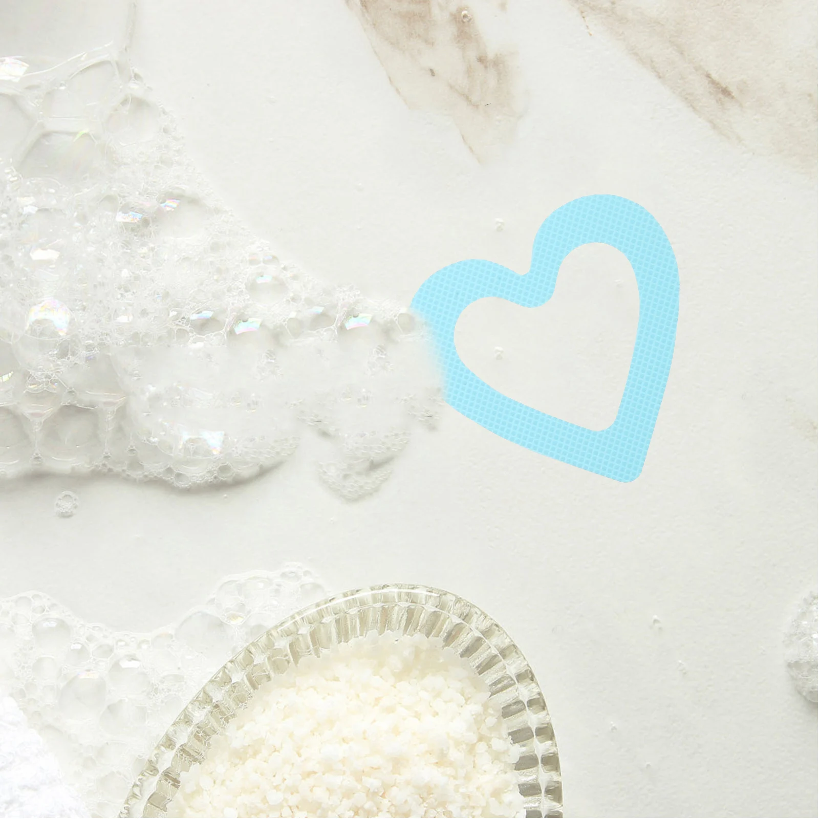 

20pcs Heart Shaped Bathroom Anti Slip Stickers Waterproof Non Skid Shower Bathtub Floor Decals Self Adhesive Strips