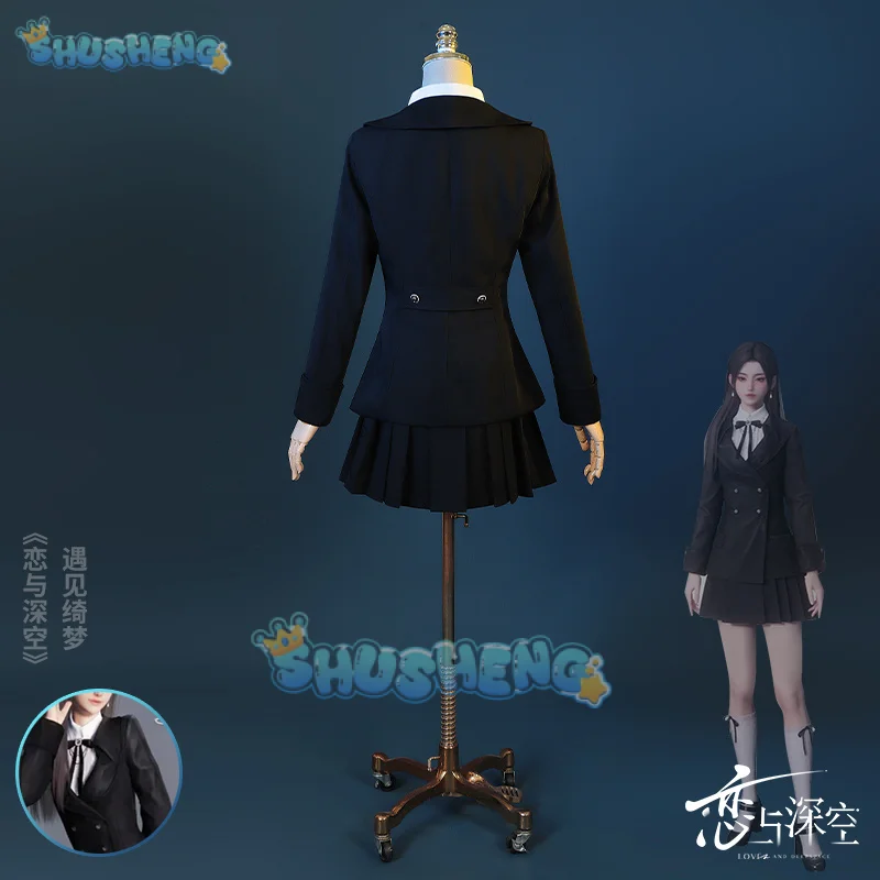 사랑과 Deepspace 히로인 코스프레 의상 드림 프렐류드 유니폼 스커트 귀걸이 Abysswalker 할로윈 파티 여성 카니발