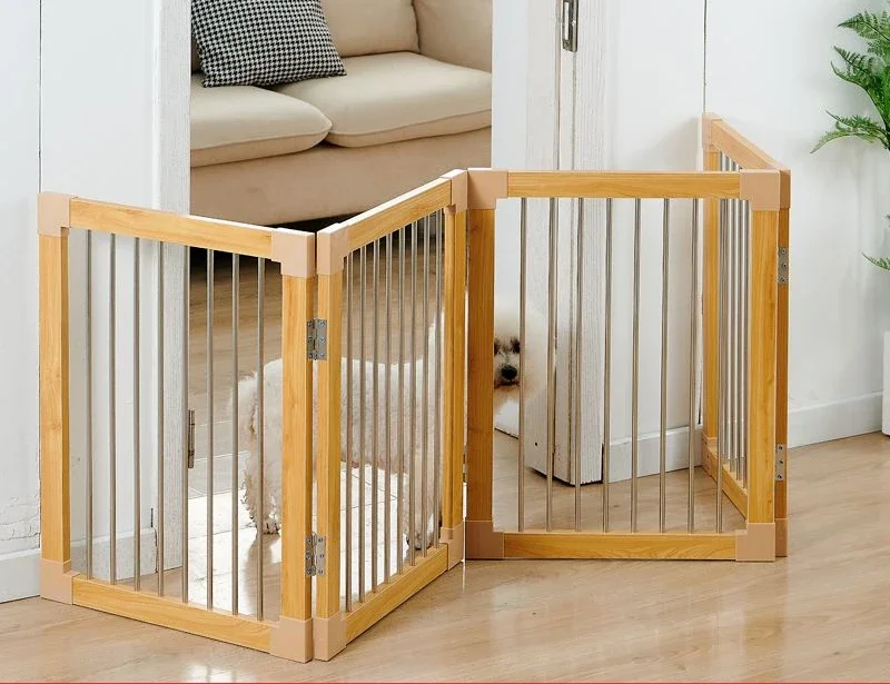 Pet fence isolation door Dog fence Cat cage separation railing Small and medium-sized dogs