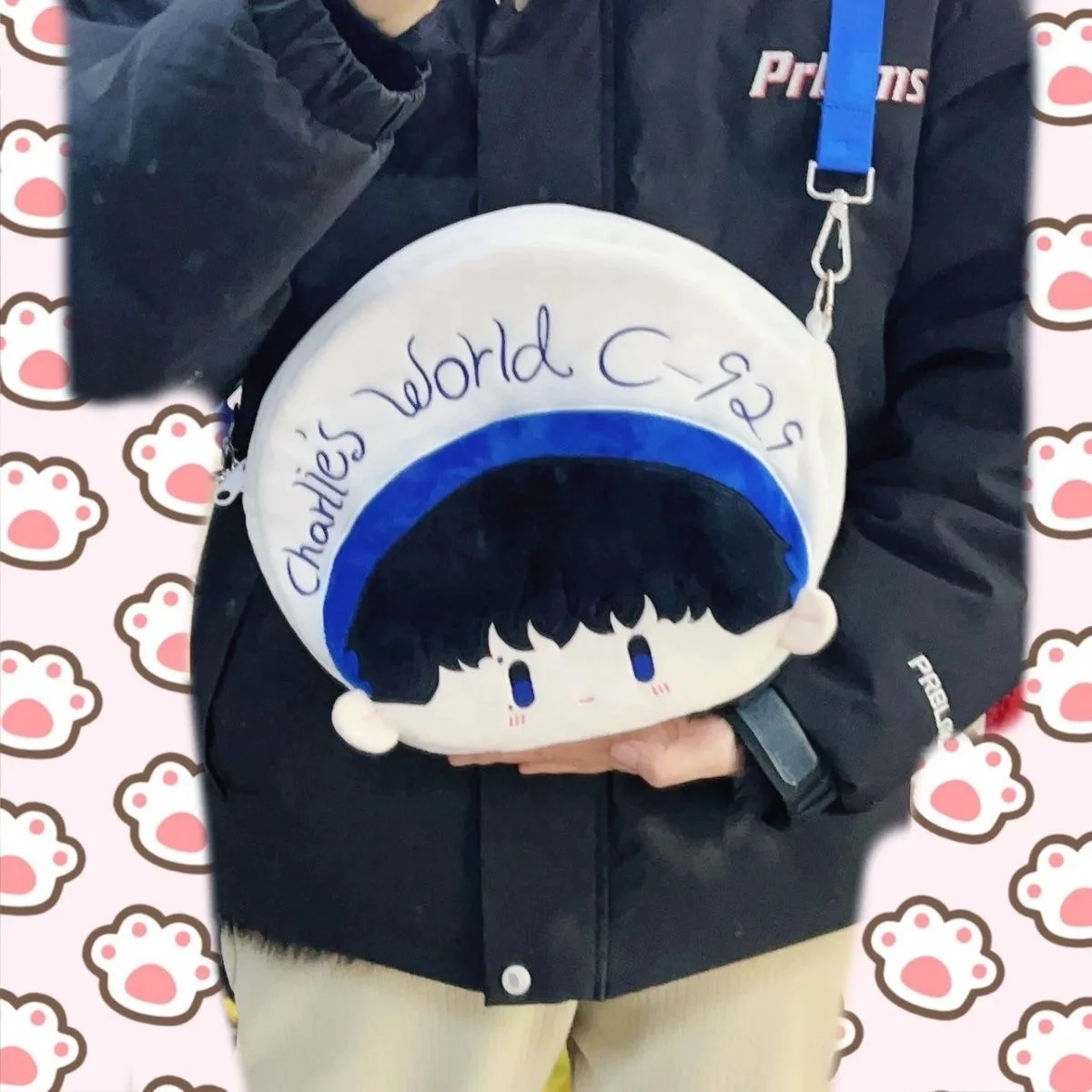 تشو شين ليتل بحار الصورة الرمزية النموذج تأثيري لطيف وسوبر لطيف حقيبة كروسبودي للفتيات القطن دمية الألم حقيبة #1