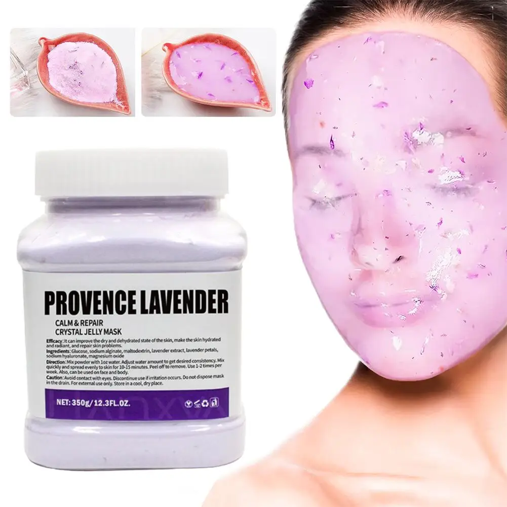 Gold Crystal Jelly Mask Pulver 350 g, feuchtigkeitsspendende, aufhellende Gesichtsbehandlung für strahlende Haut, feuchtigkeitsspendende, weichmachende Gesichtsbehandlung – Detail 4