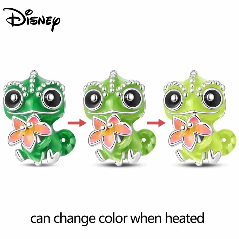 925 Silver Disney 2026 Hot Charms Stitch&Up Bead Pendant Fit For Necklace Original Bracelet DIY Festival Women's Party Fine Gift - view 3