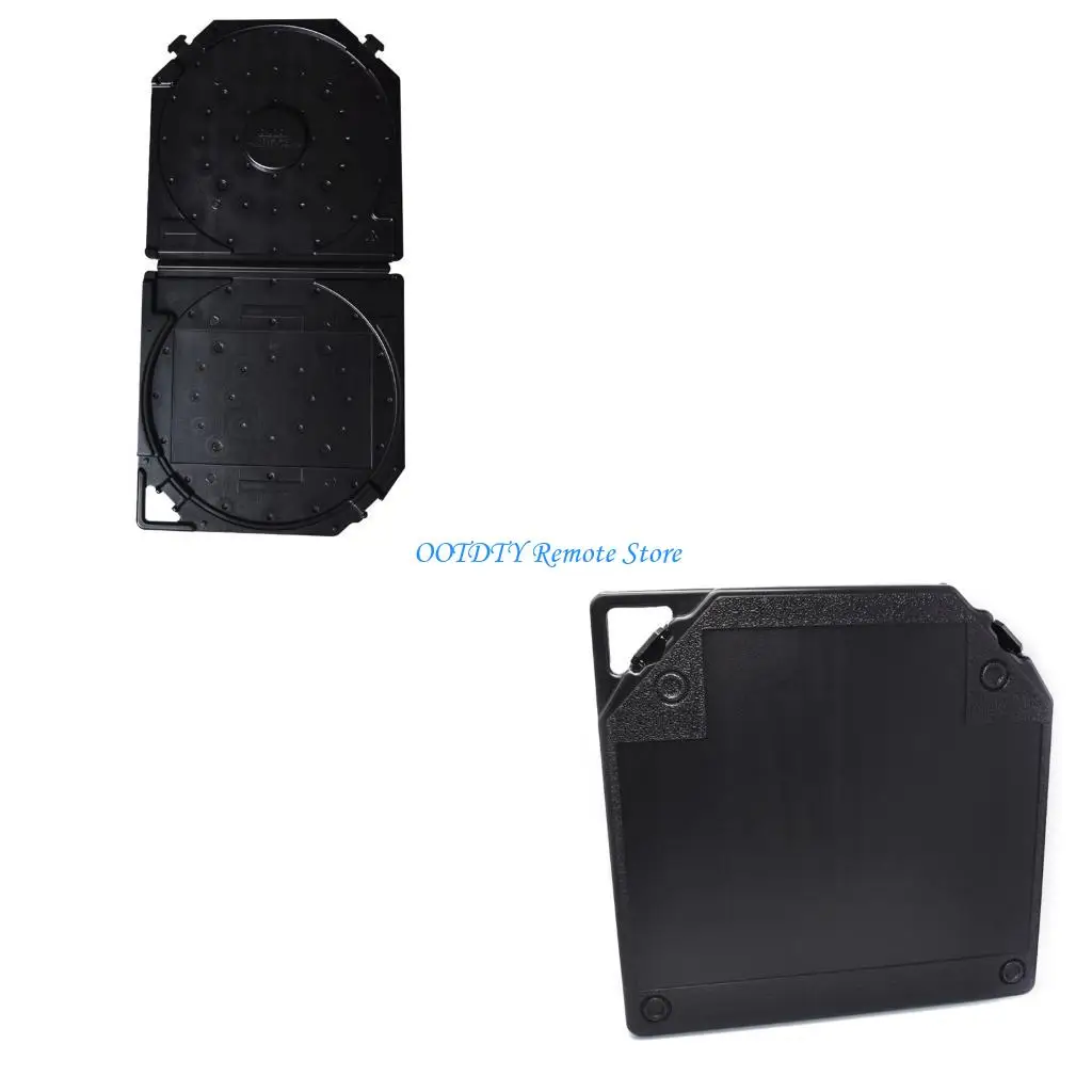 Secure 10inch Tape Reel Protective Case Water Resistant Plastic Construction Perfect For Archiving Studio Recordings