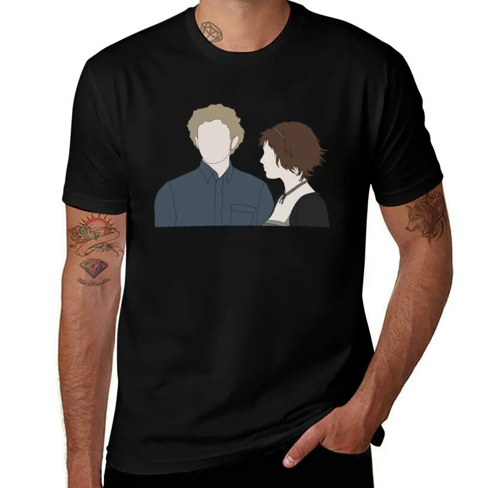

Alice and Jasper Cullen T-Shirt cotton t shirts high quality black cotton t-shirt plain for man package T-Shirt