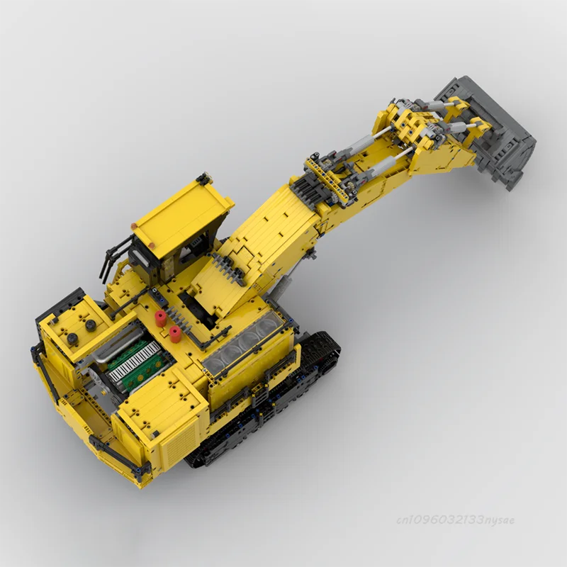 NOWY Moc 42100 Model do Składania z Klocków 6020B Koparko-ładowarka Górnicza Techniczne Klocki Edukacyjne Zabawki dla Dzieci Prezent na Boże Narodzenie