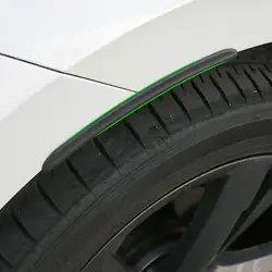 4pcs For VW Volkswagen Golf 8 VIII 2020 2021 2022 Car Exterior Fender Flares Mud Flaps Arch Wheel Strips Trim Black Accessories