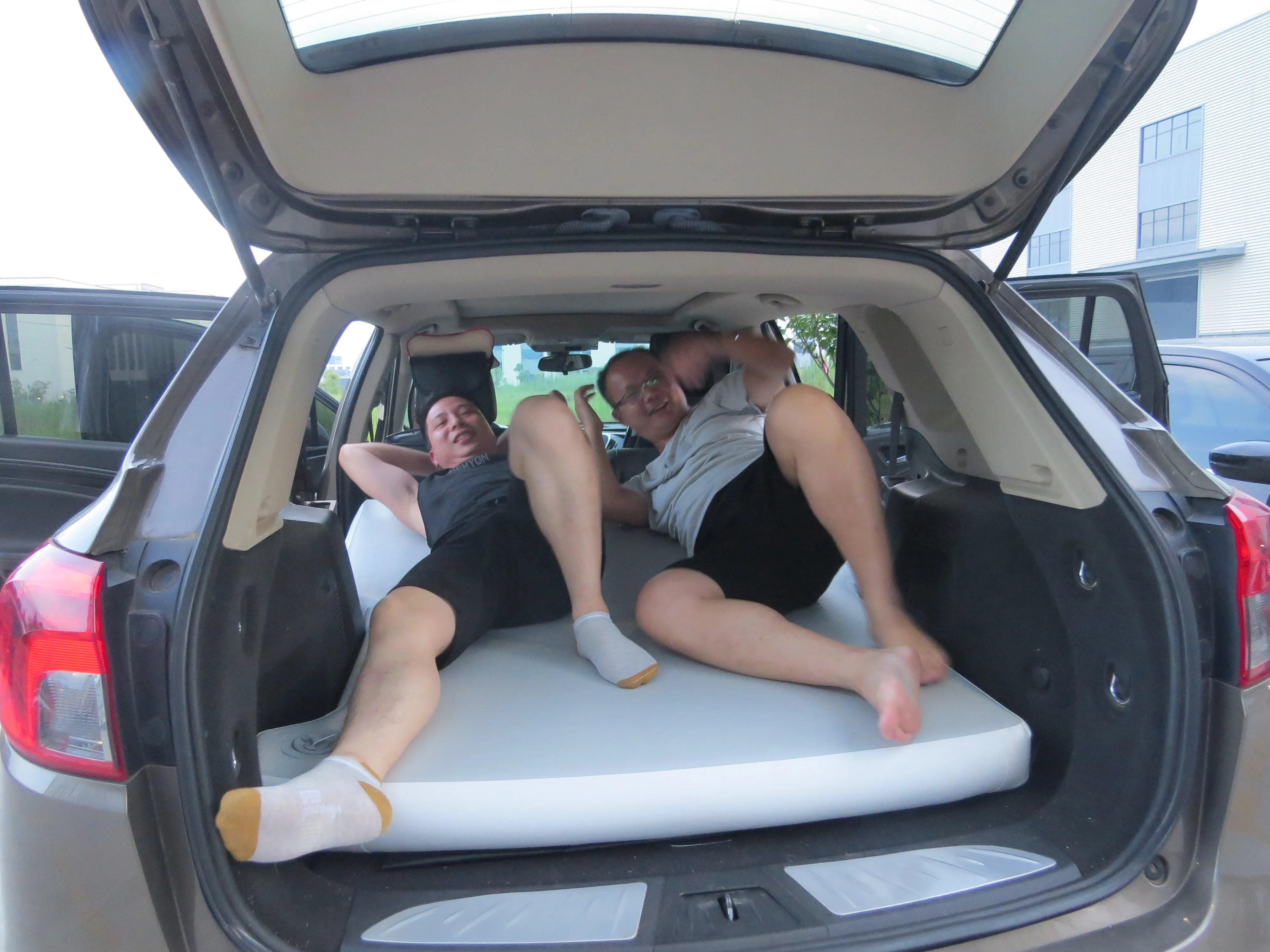 Drop Stitch  Inflatable SUV Car Bed for Traveling