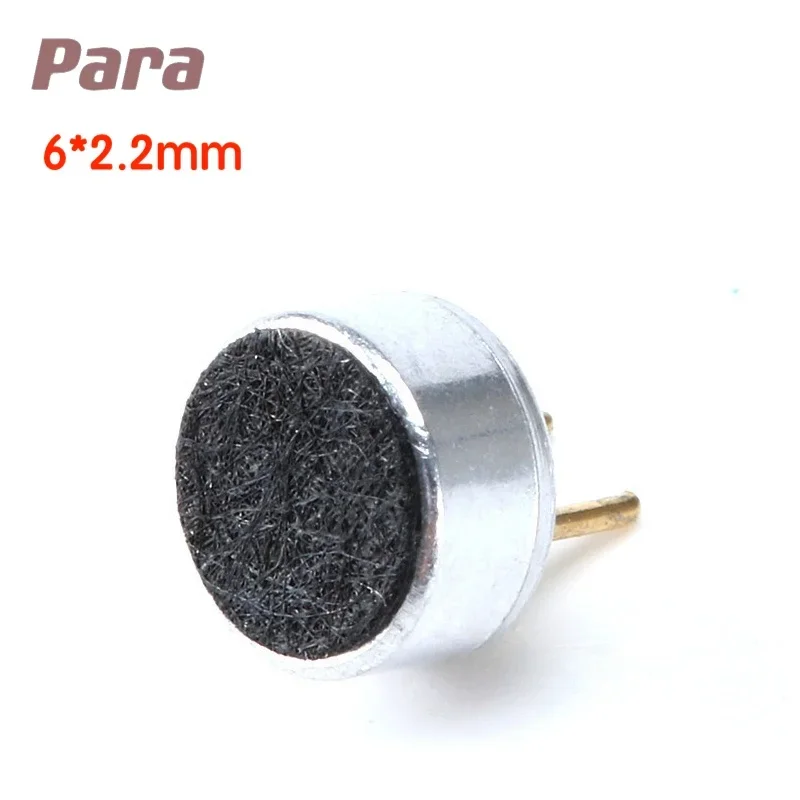 10PCS/LOT Microphone 6*5mm  6*2.2 9*7 4.5*2.2mm  MIC Condenser Electret Pickup 6x5mm 9x7mm 4.5x2.2mm 6x2.2mm MP3 Accessories