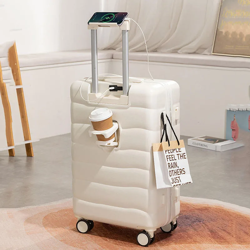 Nieuwe Bagage Trolley Box Vrouwelijke Studenten Lichtgewicht Kleine 20 Inch Instapdoos Duurzaam En Sterke Universele Wielcombinatie Su