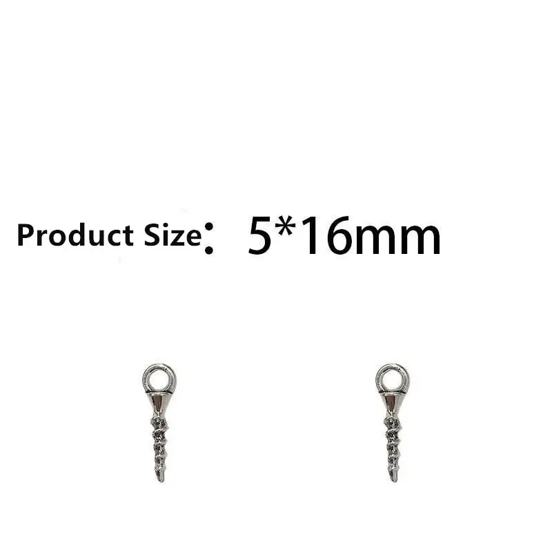 100 Mini DIY Metal Screws, Suitable for Walls, Wood, Pendant Tools, Accessories, Home Furnishings
