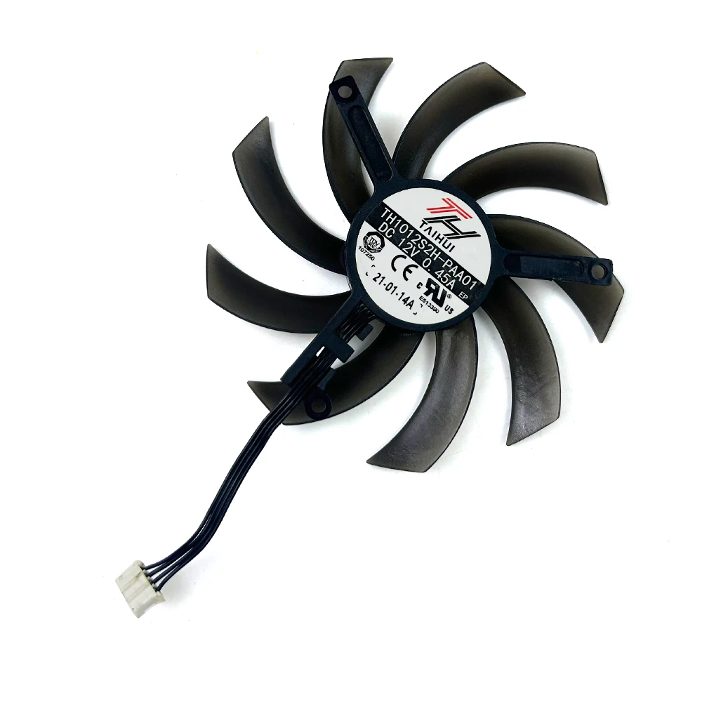 Cooling Fan 95mm 4pin TH1012S2H-PAA01 PNY GTX1660S GPU FAN For PALIT GTX 1660 Ti、1660 SUPER 1660 1650 StormX OC Video Card fan