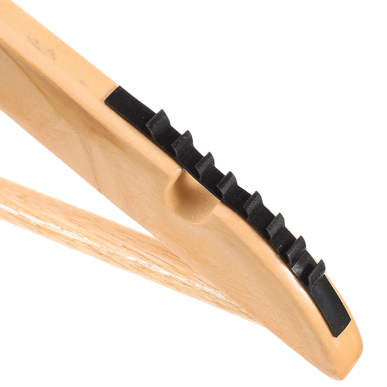 

100pcs Anti-slip Wooden Hanger Grips Silicone Strips Non-skid Scales Tape for Clothing Rack Closet Wardrobe Accessories