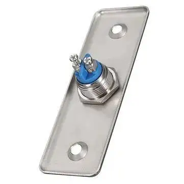 In Acciaio Inox Pannello di Tocco Campanello di Reset Momentaneo Viti Installazione Piede In Stretta Cornice Push Button Switch