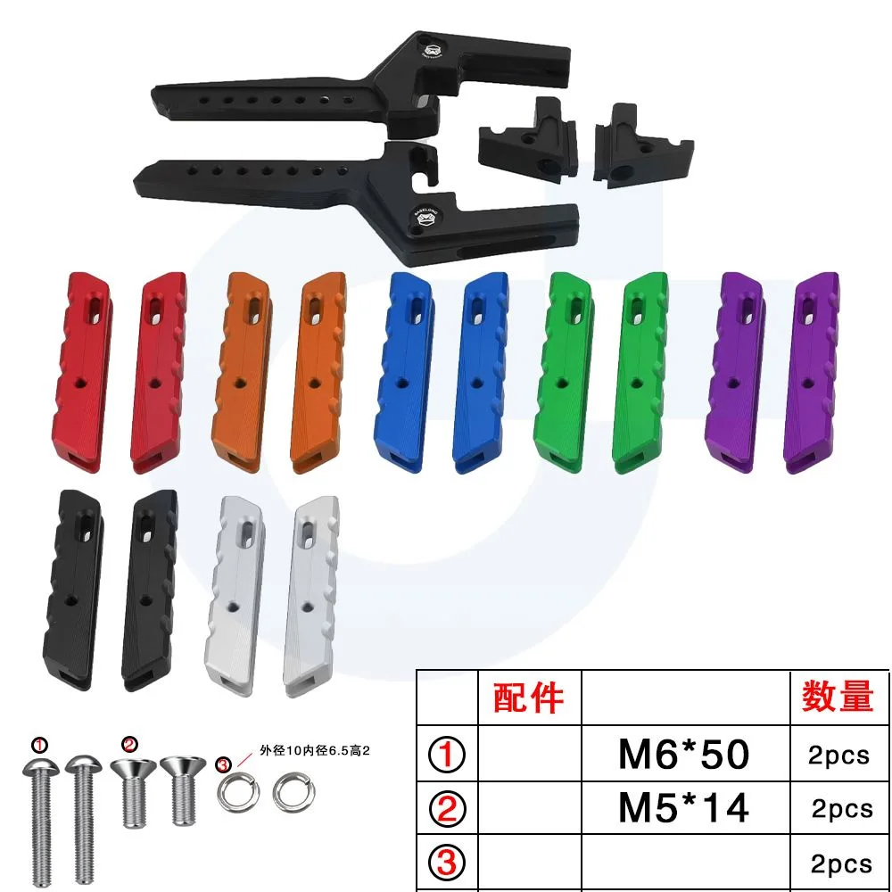 ملحقات أوتاد القدم للركاب لهوندا CRF250RX CRF250R 2020-2024 2025 CRF 250R ملحقات الدراجة النارية الترابية على الطرق الوعرة #4