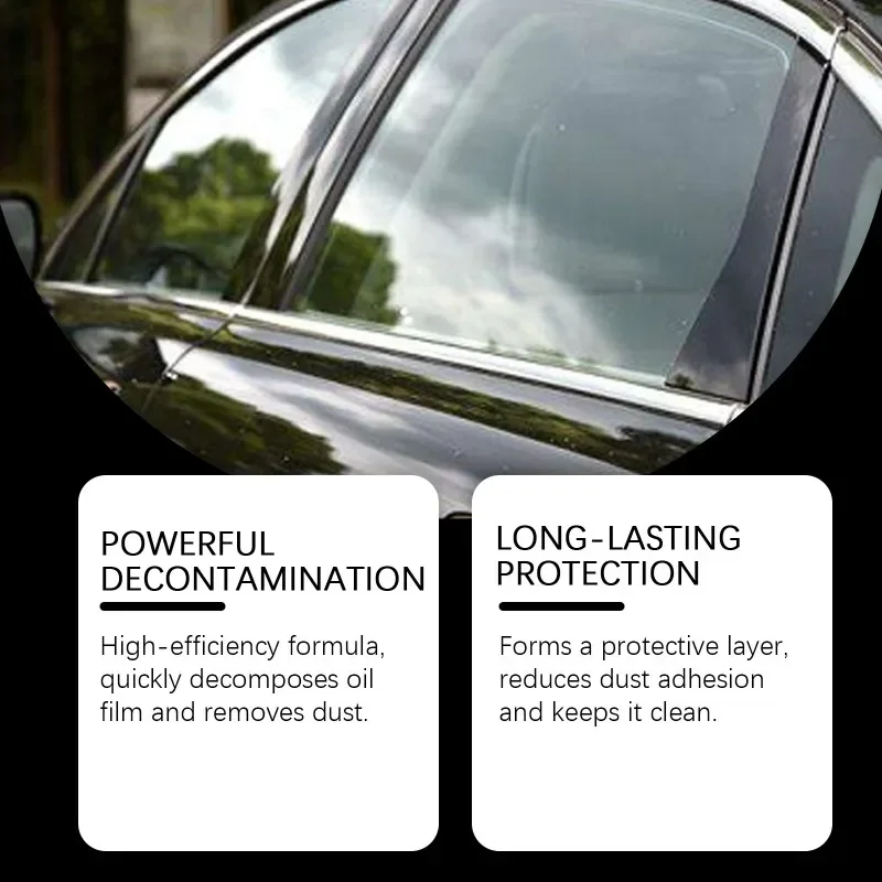 Car Glass Polishing Powder Rainproof Car Glass Cleaning Powder Window Cleaning Powder Stain Removal Waterproof Cleaning Tool