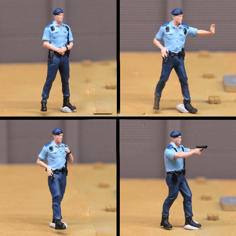 

12Colors Creative Miniature 1/64 Small Doll Ornament Children's Home Desktop Decoration Height2.8c Human Doll Toy For Gift LI949