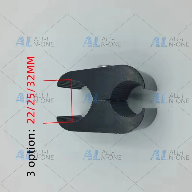 Universal factory direct sales sports wheelchair aluminum alloy pipe clamp aluminum alloy accessories 22/25/32 mm frame