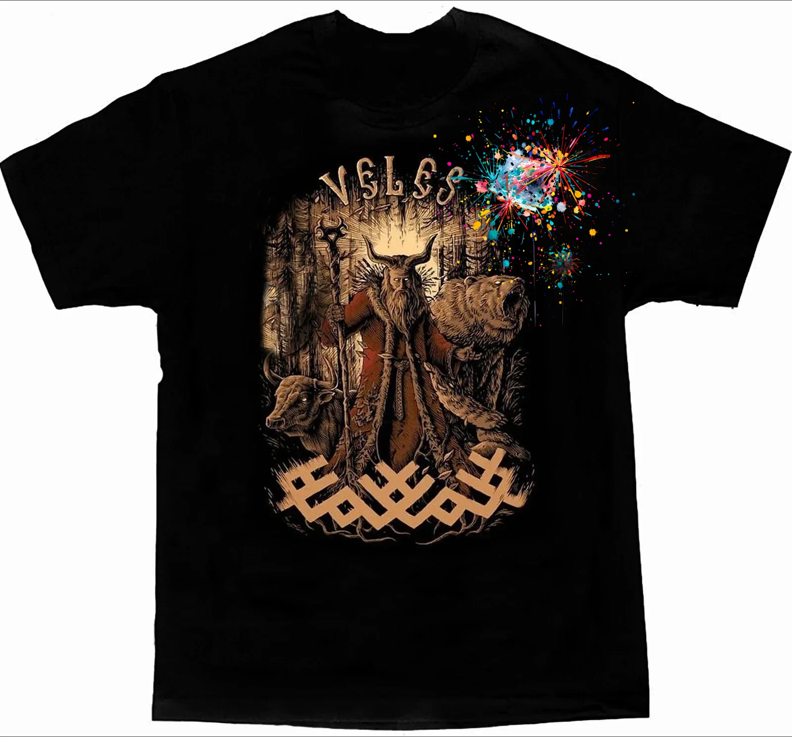 

Novel Unique Design Slavic God VELES Mens T-Shirt. Summer Cotton Short Sleeve O-Neck Unisex Premium Casual T Shirt New S-3XL