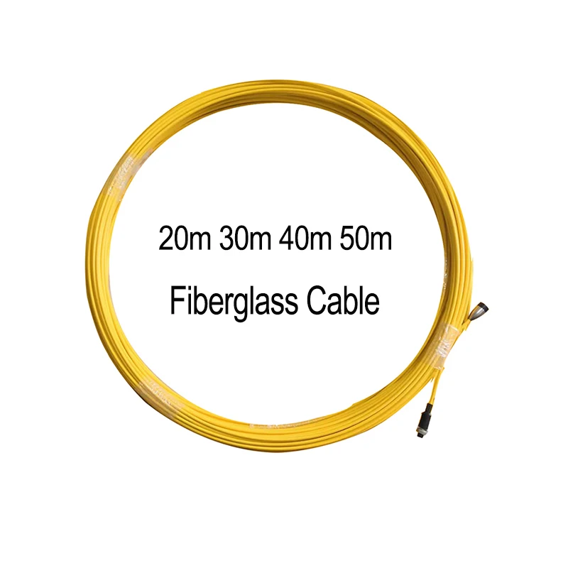 10m20m30m40m50m 5.2mm Fiberglass Hard Cable for Pipe Inspection Camera ,Drain Sewer Pipeline Industrial Endoscope Line,TIMOOK