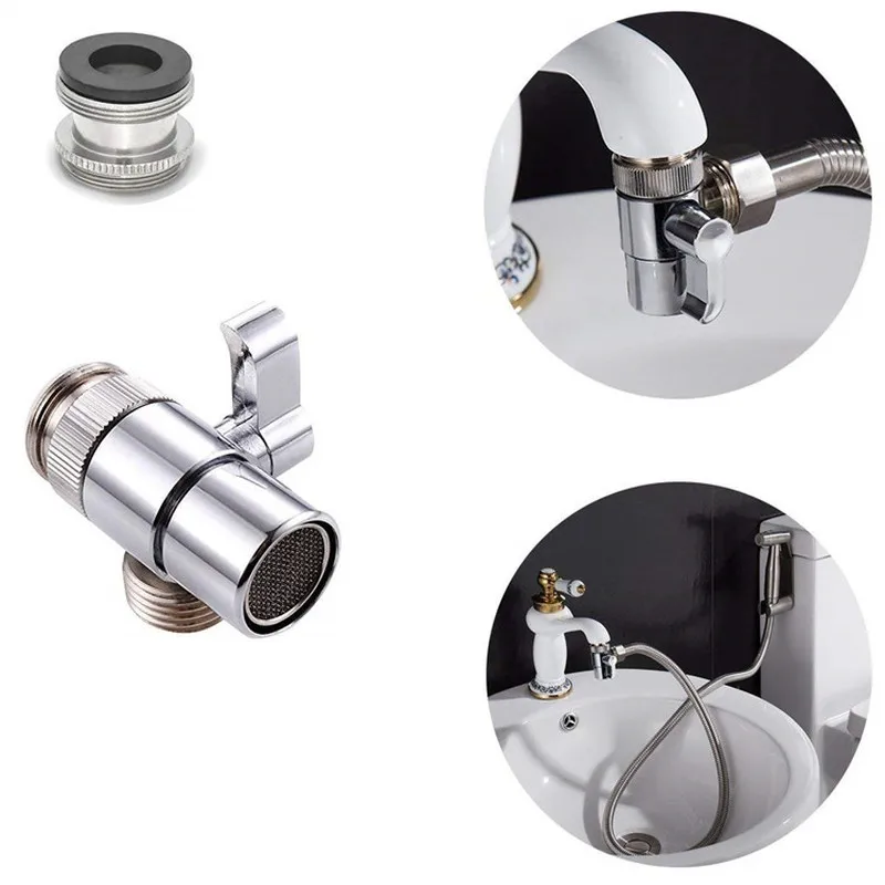 Hot sale Faucet Valve Diverter Sink Valve Water Tap Faucet Splitter Adapter For Home Kitchen Diverter Bathroom Accessories