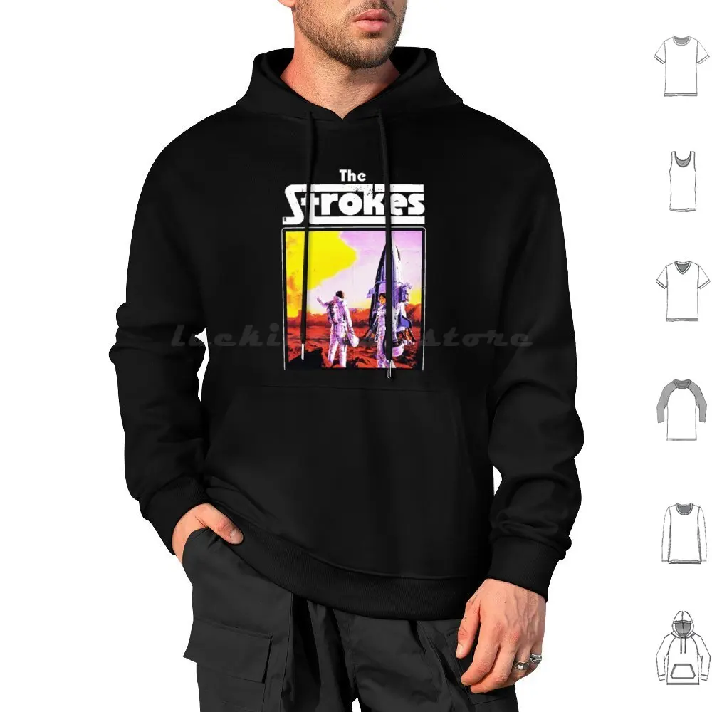 The Astronauts Couples Hoodie cotton Long Sleeve Alternative Rocket Post Indie Garage Classic Vintage Strokes Post Punk New