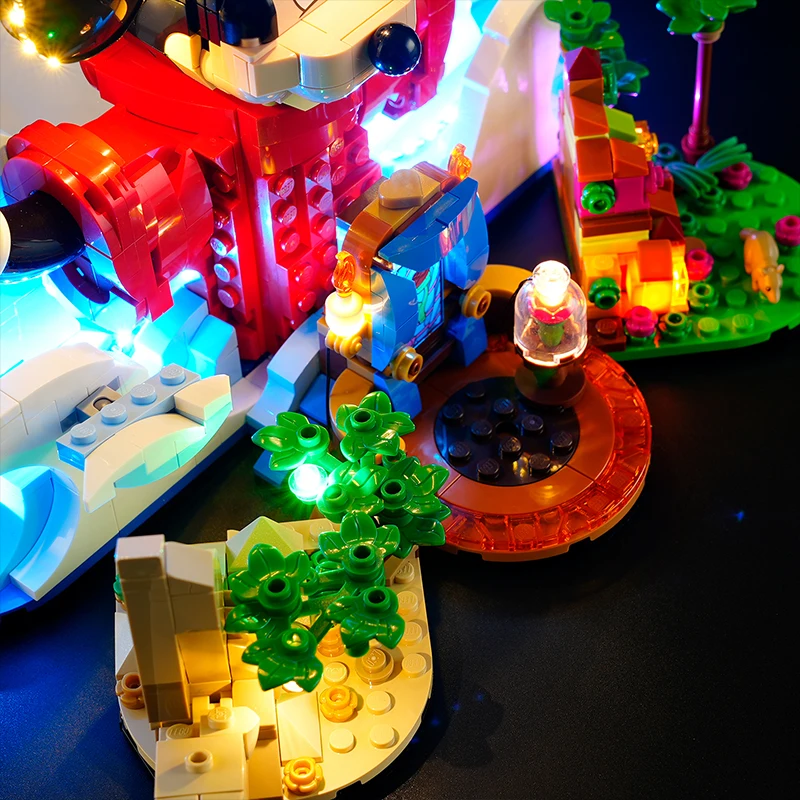 

Универсальный комплект освещения для Lego 21352 (только светодиодный светильник, модель без блоков), гибкое и яркое решение для освещения