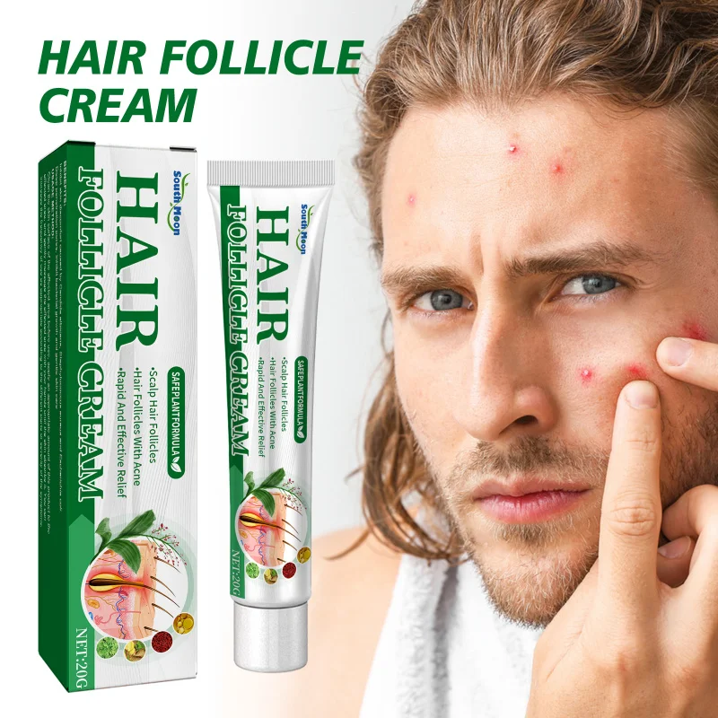 

Follicle Care Cream 20g - Helps Soothe Skin & Cleanse Pores, For Back & Face Breakouts, Relieves Itching & Blemishes