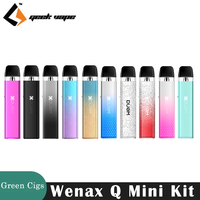 Original GeekVape Wenax Q Mini Kit 25W Vape 1000mAh Battery  2ml MTL/RDTL Vaping Q Cartridge E Cigarette Vaporizer