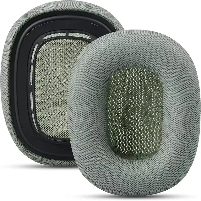 Ersatz Original Mesh Stoff Material Ohrpolster Für AirPods Max Headset Magnetische Anziehung Kopfhörer Ohrenschützer Kissen
